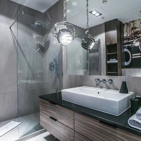 Apartmán Apartamenty Z Jacuzzi W Sky Tower