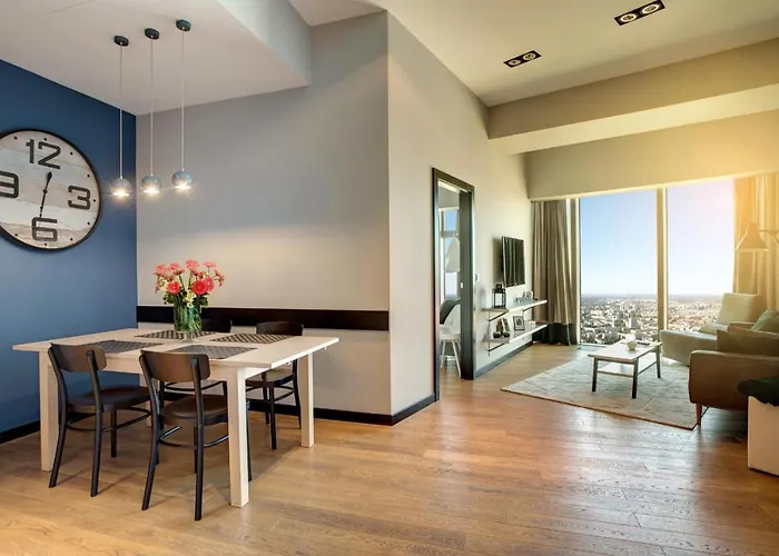 Apartamenty Z Jacuzzi W Sky Tower 아파트 *