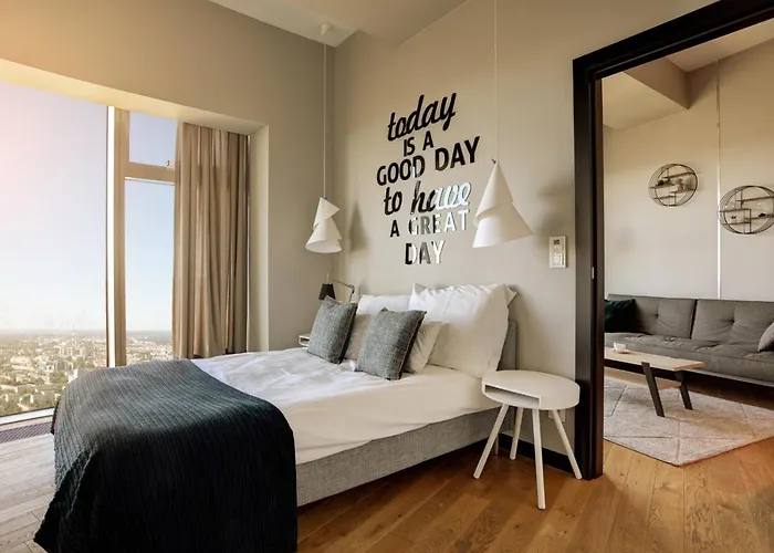 Apartamenty Z Jacuzzi W Sky Tower 아파트 *