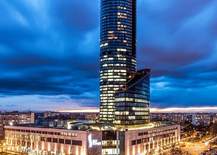 Apartamenty Z Jacuzzi W Sky Tower 아파트 브로츠와프
